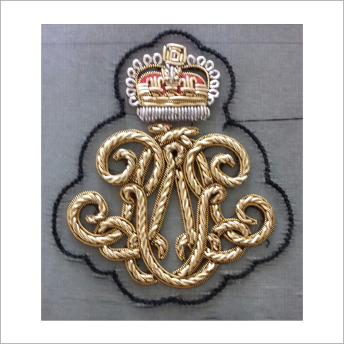 Hand Made 3D Embroidered Badge