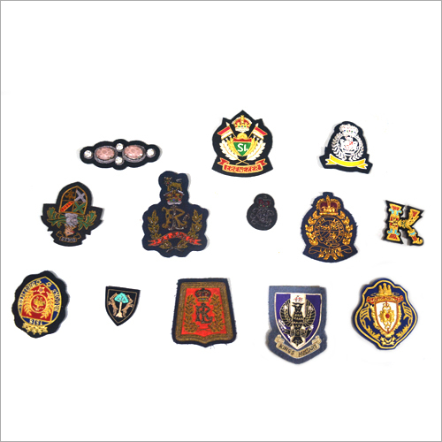 Hand Made Custom Embroidered Badge