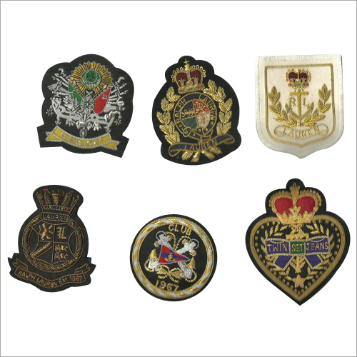 Hand Made Designer Embroidered Badges