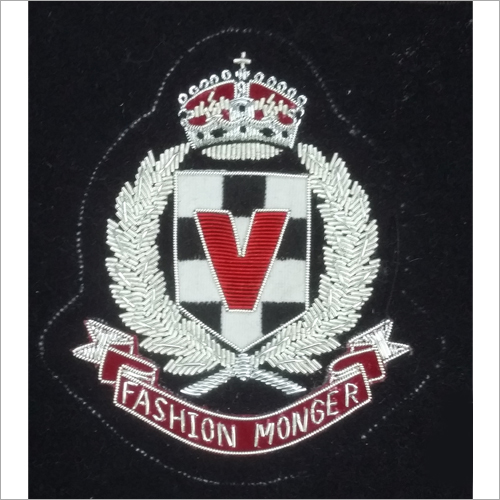Hand Made Designer Embroidered Blazer Badge