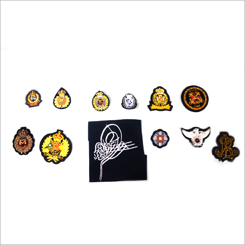 Hand Made Embroidered Blazer Badge
