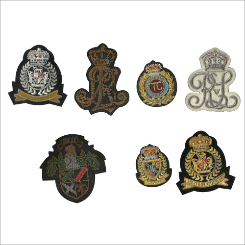 Hand Made Embroidered Blazer Badge