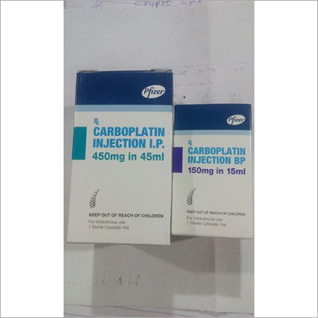 Carboplatin Injection 450mg In 45ml , 150mg In 15ml