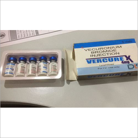 Vacuronium Bromide Injection 4mg Lyophilized By G J Pharmaceuticals LLP