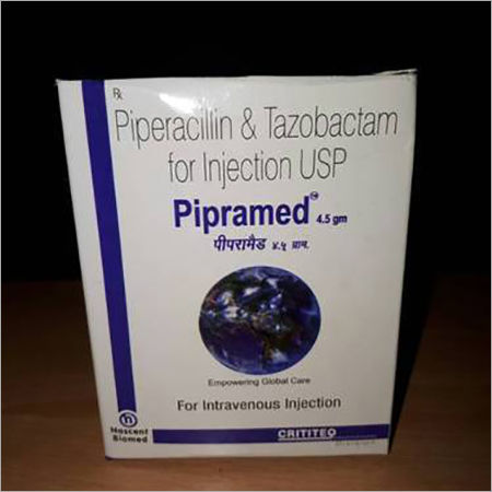 Piperlacillin And Tazobactum For Injection 4.5 Gm Usp