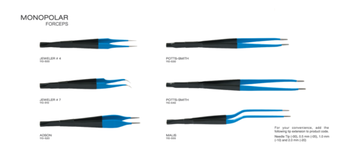 Steel Monopolar Forceps