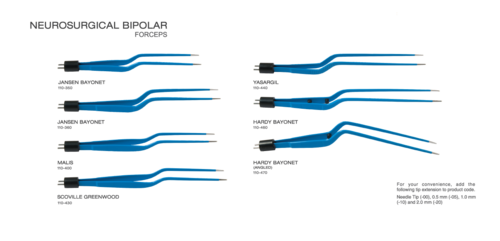 Steel Neurosurgical Bipolar Forceps