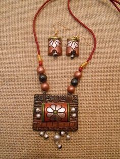 Handcrafted Terracotta Jewellery Set