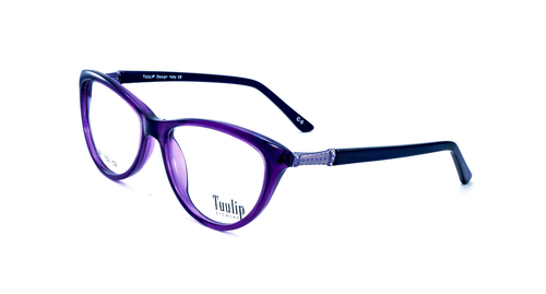 TUULIP - Durable Frame, 162 Model Design | Elegant Purple Color for Men and Women