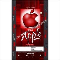 रेड फ्रूट बोप पैकेजिंग बैग