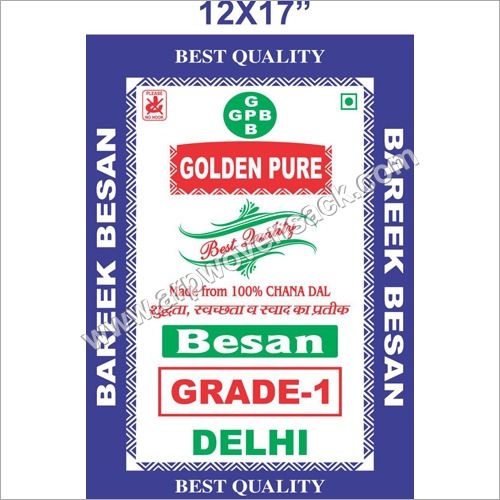 Multicolor Besan Packaging Pp Bags