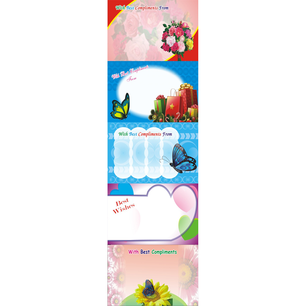 Best Wishes Gift Sticker