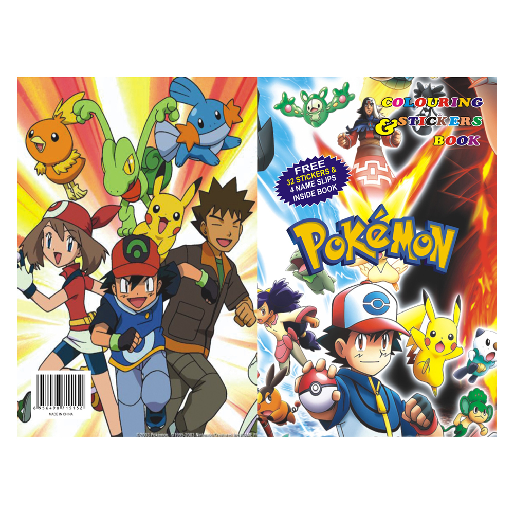 Pokemon Colouring book