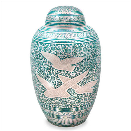 Brass 2688-L Going Home Green Cremation Urns
