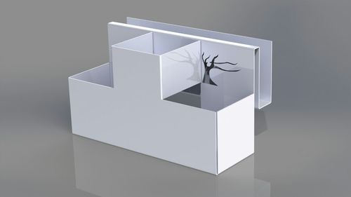 Steel Stationery Holder
