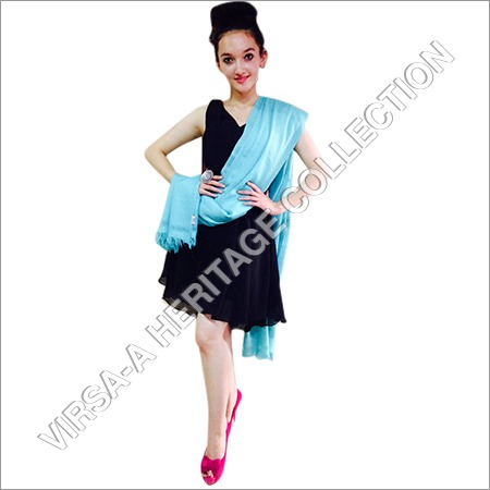 Ladies Cashmere Plain Shawls