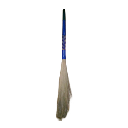 Makhai Grass Broom - Grass, 48 Inches, Blue | Durable, Efficient Cleaning, Eco-Friendly, Easy To Use