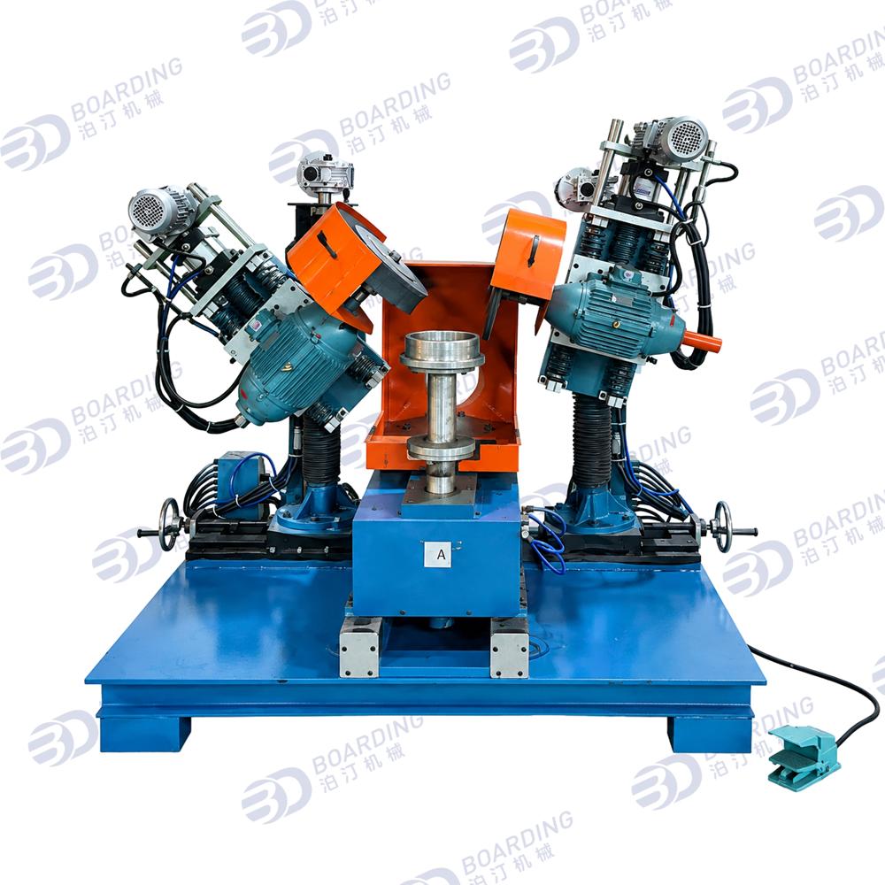 External R bottom and edge polishing machine