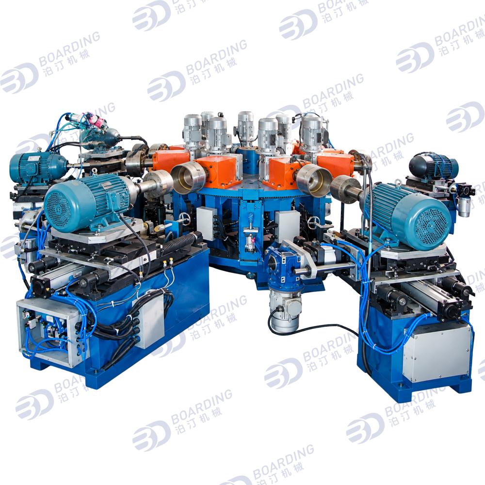 Disc-type eight-station automatic internal polishing machine