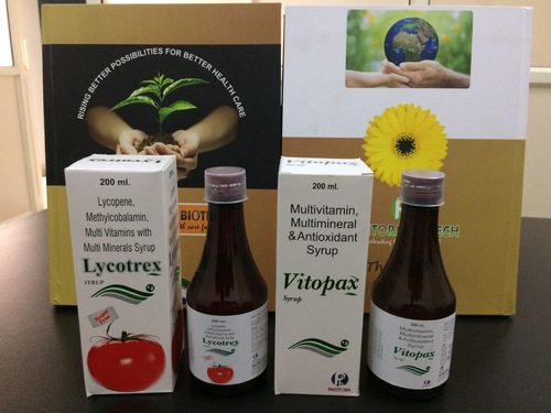 Lycopene, Antioxident, Multivitamin and Multimineral Syrup
