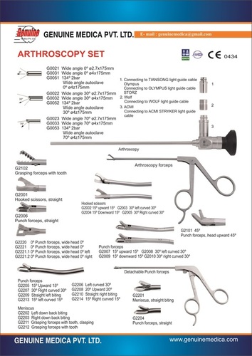 Arthroscopic and Orthopedic Power Equipments