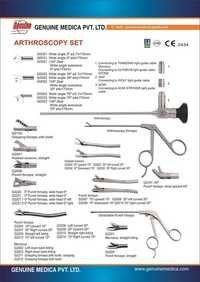 Arthroscopic and Orthopedic Power Equipments