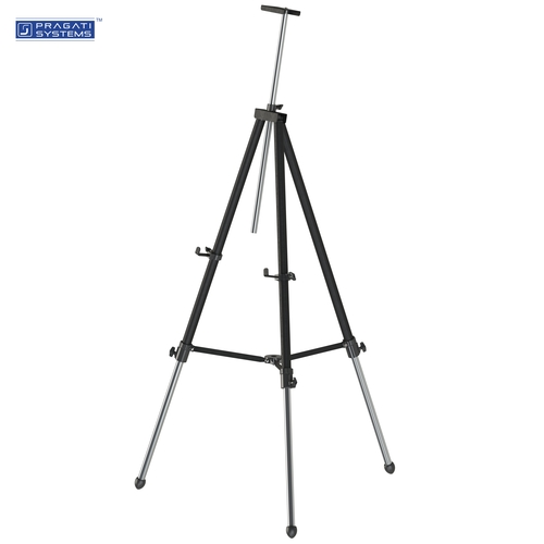 Pragati Systems Tripod Stand with Non-Magnetic Whiteboard FCS6090-04PWB