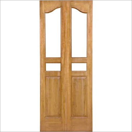 Teak Glass Doors