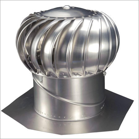 Turbo Ventilator - Stainless Steel, 12 Inch Base Diameter, 24 Inch Height, Aluminum Alloy Blades | Energy Saving, Weatherproof, Durable Design, Easy Install, Low Maintenance, Improves Ventilation, 1200 CFM Airflow