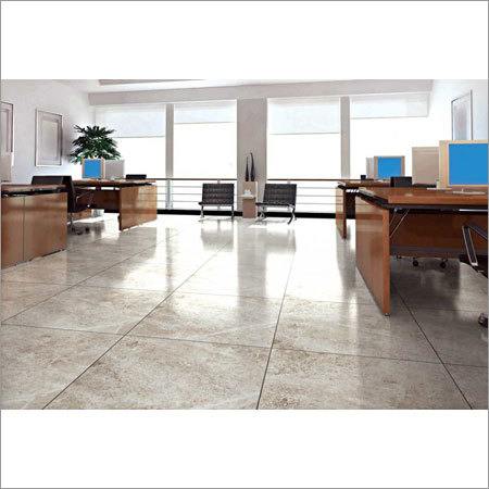 Designer Vitrified Tiles - Vitrified, 60x60 cm, Grey, 10 mm Thickness | Durable, Stylish, Easy Clean, Stain, Water & Scratch Resistant, High Gloss