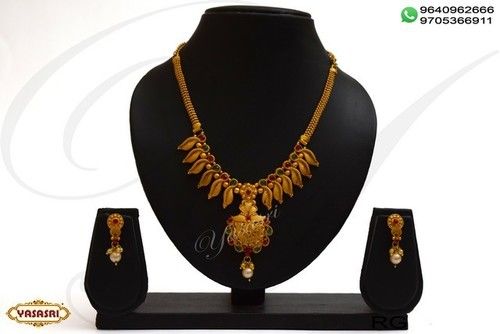 Golden Fancy Designer Necklace