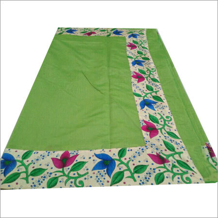 Green Printed Designer Sarees