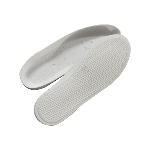 PVC Gents Canvas Shoes Sole - Pvc Material, Sizes 6-11, White Color | Washable, Quick Dry, Durable, Seamless Finish, High Comfortability