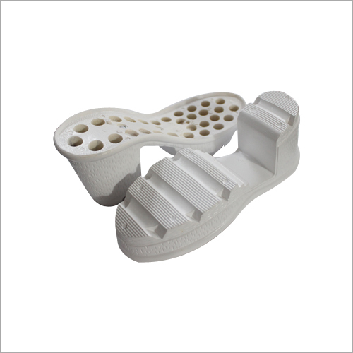Ladies High Heel Sandal Sole - Pvc Material, White Color | Washable, Quick Dry, Other Decoration Material, Shoe Accessories