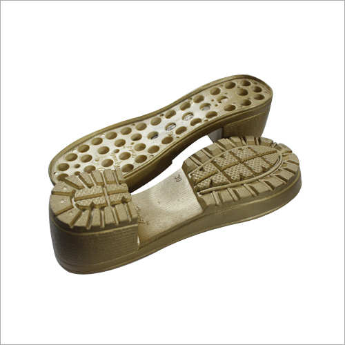Fresh Air Mid Heel Sandal Sole - PVC, Ladies Footwear Size Options, Cream Color | Quick Dry, Washable, Elegant Look, Smooth Surface Comfort