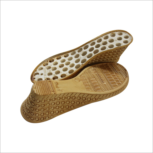 PVC Designer Sandal Sole - Superior Grade PVC, Sizes 6-11, Cream Color | Moisture & Abrasion Proof, Lightweight, Quick Dry, Washable