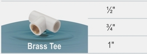 Brass Tee