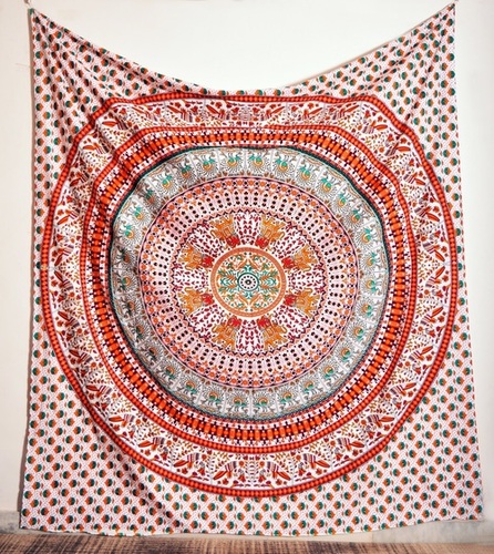 Custom Mandala Tapestry