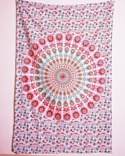 Printed Mandala Wall Tapestries