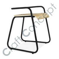 Metal Half Bistro Chair No Assembly Required