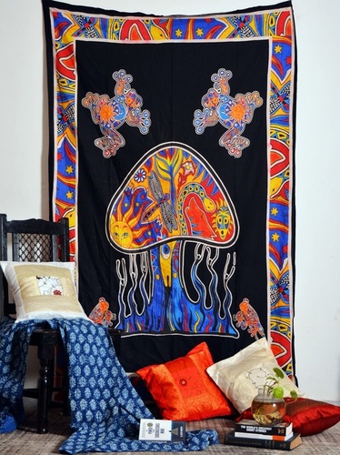 Hippie Printed Wall Hanging Wall Tapestries