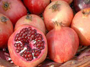 Pomegranate fruits