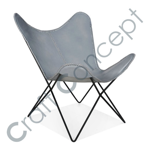 Industrial Butterfly Chair No Assembly Required