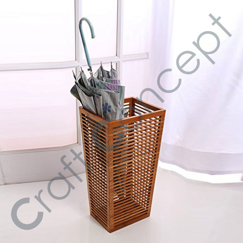 Wooden Umbrella Stand No Assembly Required