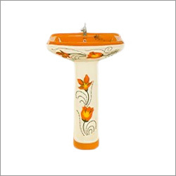 Vitrosa Set Pedestal Wash Basin