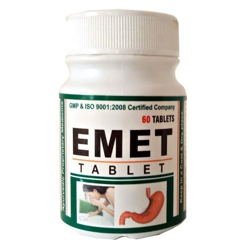 Ayurvedic Herbal Medicine For Vomiting - Emet Tablet