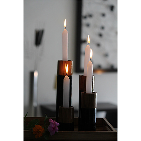 Wooden Candle Stand