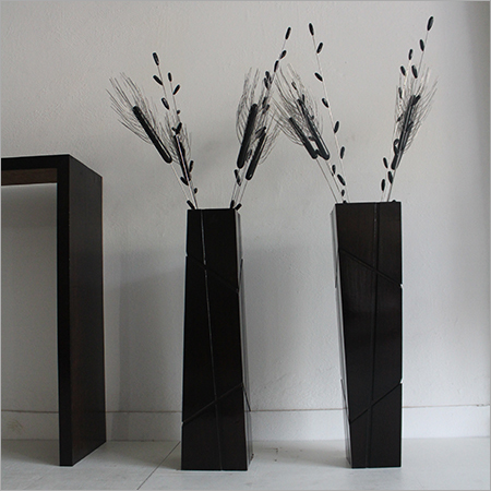 Metal Floor Vase