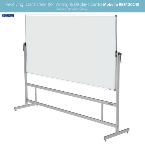 Revolving Whiteboard Stand Mobelio (For 4X8 Feet) Superior Build Quality