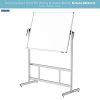 Revolving Whiteboard Stand Mobelio (for 3x4 Feet) Superior Build Quality